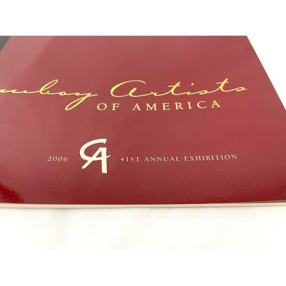 Cowboy Artists of America Paperback 41st Phoenix Art Museum 2006 First Edition - Picture 12 of 12